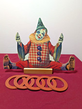 Antique Fonzo the Clown ring toss  table/ parlor game  1920