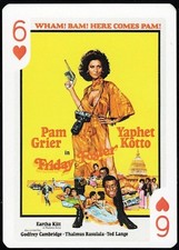 FRIDAY FOSTER - 1970's BLACK CINEMA Collector Card - PAM GRIER * YAPHET KOTTO picture