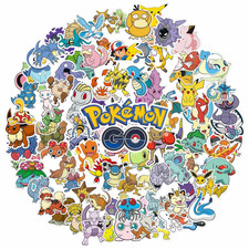 100 PC Pokemon Sticker Set Vintage 151 Decal Waterproof Stickers - US Seller picture