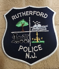 NJ Rutherford New Jersey  Police Department Shoulder Patch picture