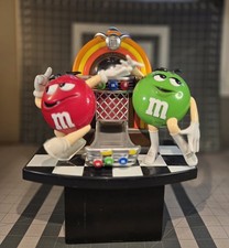 M&M Collectible Candy Dispenser And Figurine Room Decor For Chocolate Lovers picture