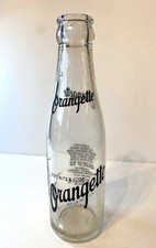 Vintage Grapette Bottling Co Terre Haute IN ORANGETTE 6 oz Glass Soda Bottle picture