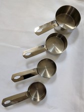 Oneida 18/8 Stainless Measuring Cups 1/4 1/3 1/2 1-Cup picture