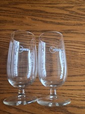 (2) Northwest Airlines vintage Wine Glasses NWA logo picture