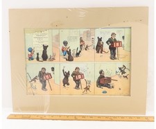 1901 R.F. Outcault Pore Lil Mose New York Herald Original Color Comic Strip picture