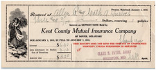 Vintage Papers 1943 Kent County Mutual Insuance Company, Dover, DE picture