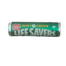 Vintage 1955-1963 WINT-O-GREEN  LIFE SAVERS CANDY ROLL  Sealed  New Old Stock picture