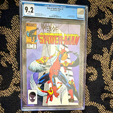 Marvel Web of Spider-Man #2 CGC 9.2 (1985) Spider-Man vs Vulture Very Hot picture
