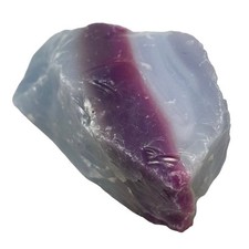 Amethyst Lavender Layered Slag Art Glass Cullet #5XL164 picture