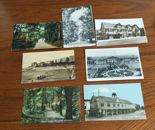 Cotswolds England Oxford Stratford Tetbury Weston Super Mare Postcard Vtg Lot x7 picture
