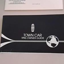 Lincoln town car Owners , books and guides 1996 books are in excellent condition picture