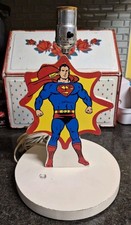 Scarce 1977 - 1978 Superman Lamp DC Comics Licensed TESTED WORKS NICE CONDITION  picture