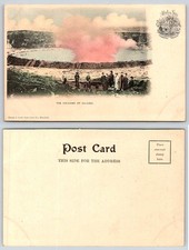 Hawaii Kilauea Volcano Hawaii & South Seas Curio Co Aloha Nui Postcard AR6 picture