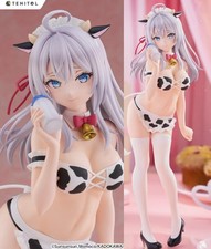 Tenitol Tall Alya Cow Costume Ver. 29cm/11.4In Figurine Lovely Anime Model Gift picture