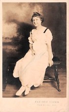 Antique Cabinet Card Photo Vaudeville Comedy Actress Paden Read Postcard G14 picture