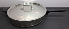Lifetime 5 Ply T304CC Waterless Cookware Stainless Skillet Pan With Lid USA 11