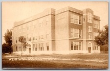 c1910s RPPC Newly Built High School Building AMES Iowa IA RARE ANTIQUE Postcard picture