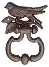 Esschert Design USA BR15 Bird Silhouette Door Knocker, Antique Brown picture