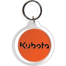 Kubota Farm Garden Tractor Keychain Keyring Logo  Lawnmower yard part FOB picture