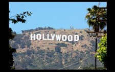 Historic HOLLYWOOD Sign PHOTO Los Angeles California Landmark,Glossy Color Pic picture