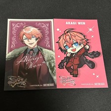 Nijisanji HUB Bar Oriens Akagi Wen Special Card Anycolor Brand picture