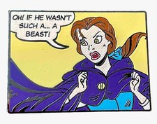 Disney Shopping Belle Graphic Novel Comic LE 250 Beauty & The Beast RARE Pin picture
