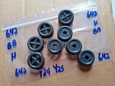 Eight (8) Real Nice Tires for model car/pickup 1/24/25 scale Package # 642  @@ picture