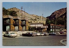 Ponderosa Motel Coulee Dam Washington Vintage Postcard 1960s 70s Cars picture