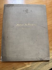 1905 Hotel St. Regis New York Promotional Booklet Bound picture