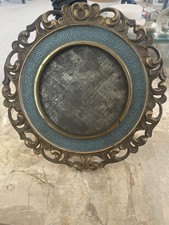 Antique N.B. & I.W. National Brass & Iron Works Ornate Easel Frame 2006 PA picture