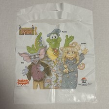 Vintage Pizza Hut Nickelodeon Eureeka’s Castle Plastic Bag 1990 New Very Rare picture