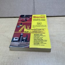 Vintage Starrett Tools First Edition #28 Tool Catalog Machinist CNC picture
