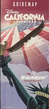 Disneyland DCA  California Adventure Park Guide Map 2026 Guidemap Soarin America picture