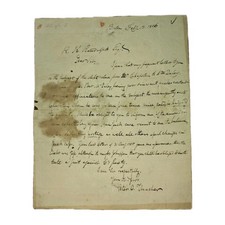1816 Judge Peter O. Thacher ALS to Attorney Richard G. Randolph, Newport R.I. – picture
