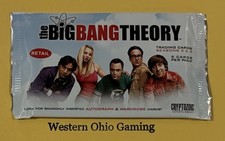 The Big Bang Theory Seasons 3 & 4 Retail Trading Cards Pack NEW picture