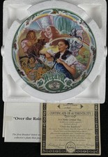 WIZARD OF OZ 1993 MUSICAL BRADEX COLLECTORS PLATE PLAYS 