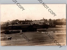 c1907 Train Depot Railroad Station SAVANNAH New York NY Wayne County RPPC Photo picture