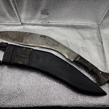 Vintage Kukri Gurkha Bolo Machete Survival Knife with Sheath India Nepal Tibet picture