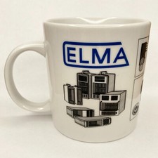 Vintage ELMA Electronics inc. Swiss Computer Tech & Enclosure Company Coffee Mug picture