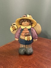 VTG Crazy Mountain June Angel With Bees And Beehives 3.5