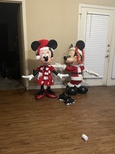 Festive Mickey And Minnie Mouse picture