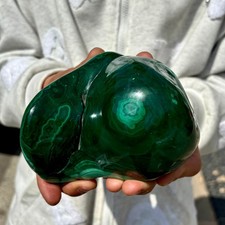 3.3LB Natural luster peacock rock cluster rough mineral sample picture