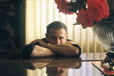 Glenn Ford posing in his villa 1962 Historic Old Photo picture