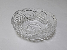 Vintage Pressed Depression Glass Candy/Nut Dish picture