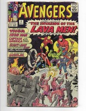 Avengers 5 1964 Marvel Comics G/VG 3.0 2nd Captain America Giant-Man Hulk Wasp picture