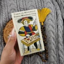 Tarot De Marseille Pierre Madenie 1709 Cards 78 Card Complete Deck picture