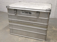 British Army - Military - Zarges Lockable Aluminium Flight Storage Case Box picture