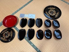 Kansai Yamamoto Lacquerware Plate & Bowl Set  Unused Ships Fast picture