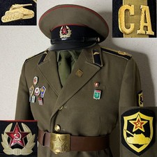 Soviet Tank Troops USSR Afghan War Era Vintage Military M69 Uniform. picture