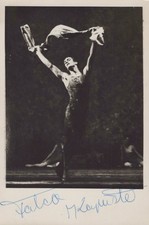 FALCO KAPUSTE GERMAN BALLET DANCER Hand Signed 4x6 PHOTO AUTOGRAPH picture